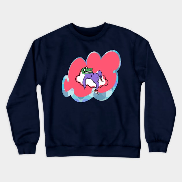 Unwild Crewneck Sweatshirt by Merch By Daniprast